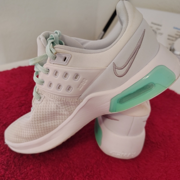 Nike Women's Sneakers in White and Mint - Picture 2 of 4